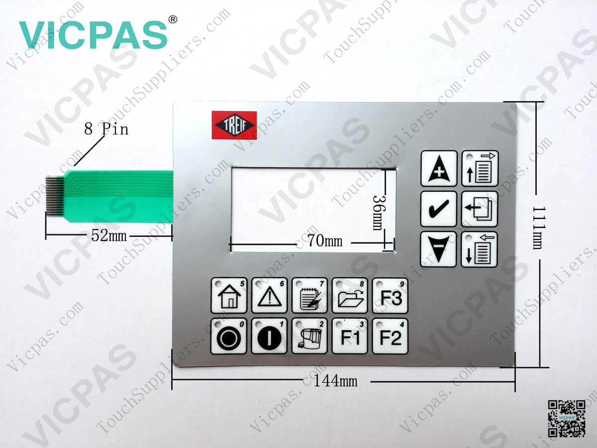 Power Panel 35 4PP035.0300-01 Keyboard Membrane