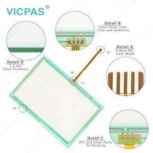 4PP045.0571-L42 B&R Front Overlay Touch Screen Panel