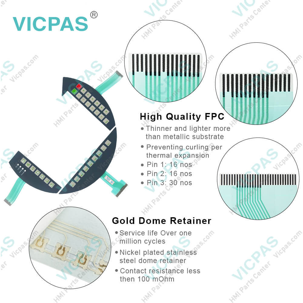 B&R 5MP050.0653-01 Keypad Membrane Touch Panel