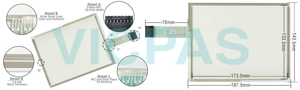 Mobile Panel 100 4MP181.0843-03 Touch Screen Panel