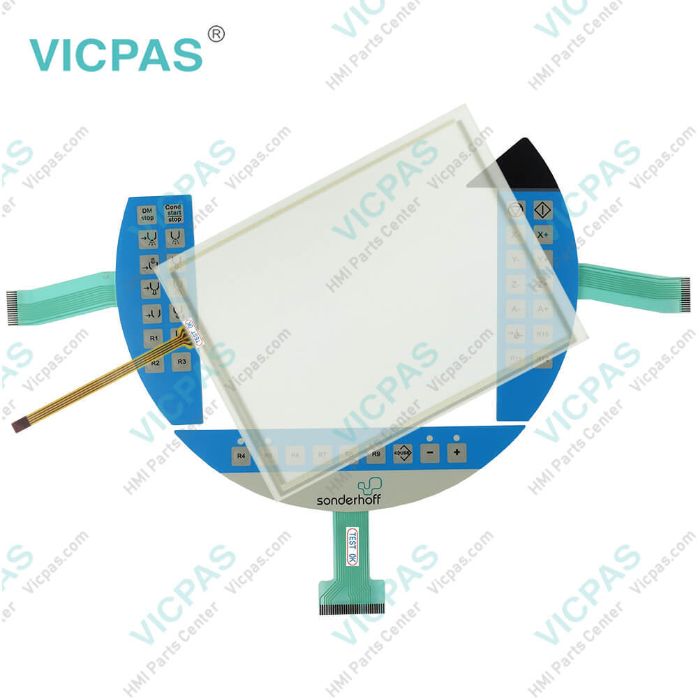 B&R 5MP050.0653-K03 Panel Glass Keypad Repair