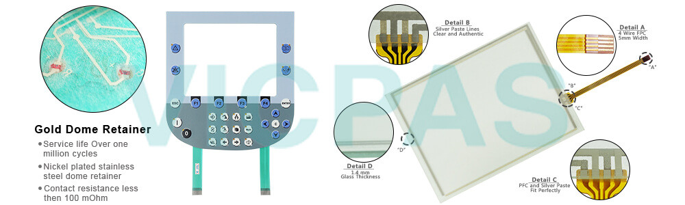 Mobile Panel 200  4MP281.0571-12 Touch Screen Panel Keypad Membrane