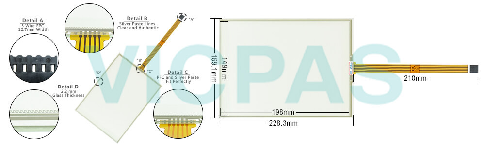 Provit 2200 Protective Film Touchscreen Glass