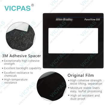 2711-T5A2L1 PanelView 550 Touch Panel with Film Repair