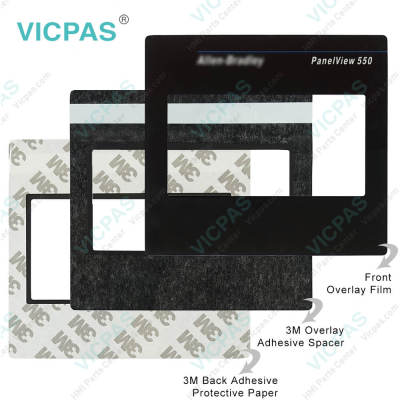 2711-T5A8L1 PanelView 550 Touch Screen Panel Overlay