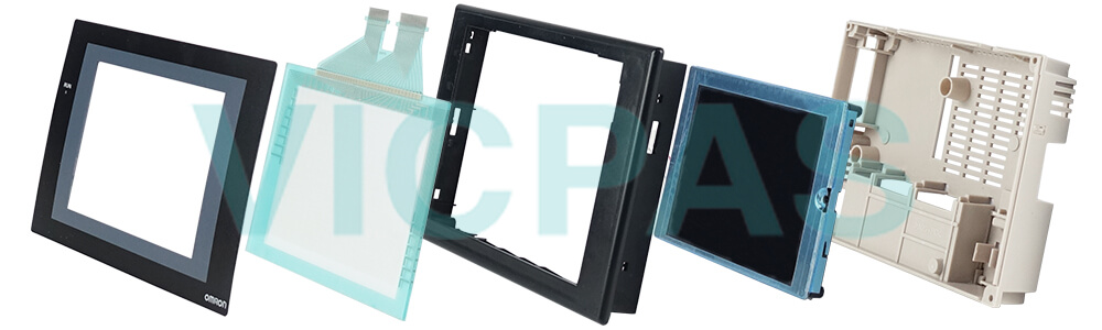 NS5-SQ11B-V2 Omron NS5 Series HMI Touchscreen Overlay | NS Series HMI |  VICPAS