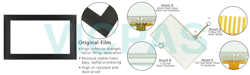 Power Panel T50 6PPT50.101E-16A 6PPT50.101E-16B Touch Screen Panel Protective Film repair replacement