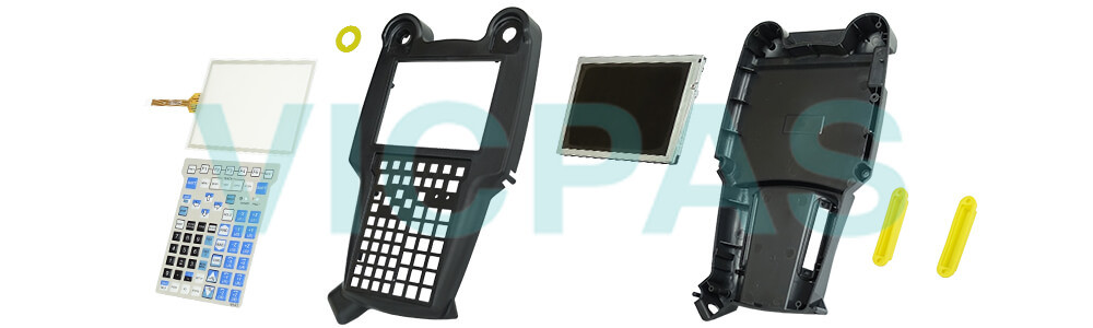 Buy Fanuc A05B-2518-C201#JGN Fanuc A05B-2518-C201#EGN Teach Pendant touch screen panel keypad switch protective case cover replacement