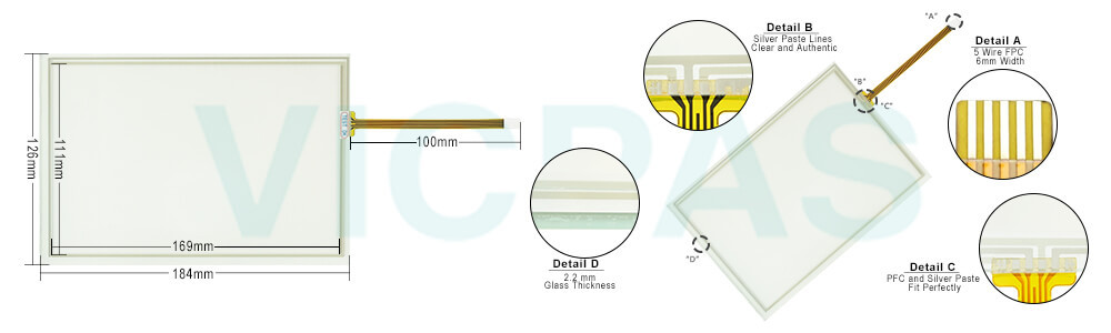 AMT 91-10757-00A 1071.0165A Touch Screen Panel Repair