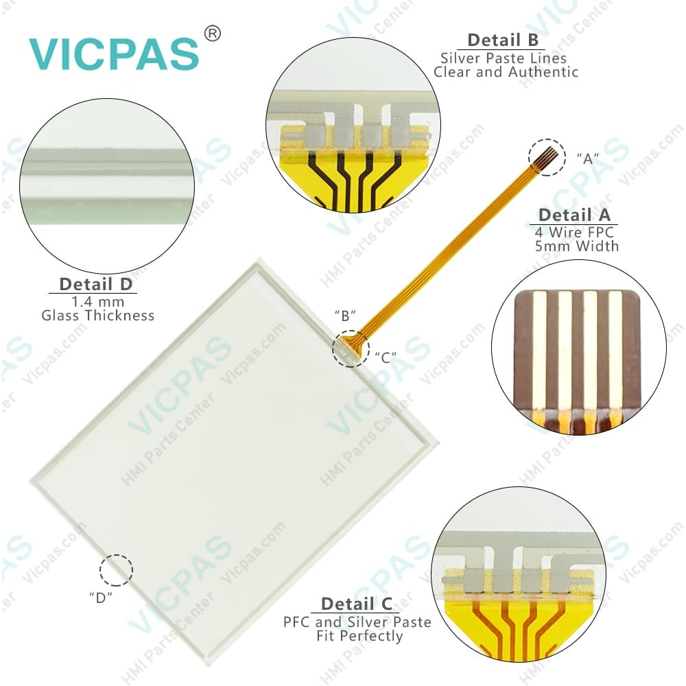 Beijer HMI Hitech PWS1711-STN Touch Screen Replacement