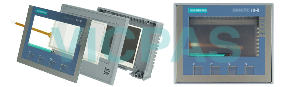 6AG1123-2DB03-2AX0 Siemens SIPLUS HMI KTP400 Basic Touch Panel Glass, Overlay and LCD Display Repair Replacement