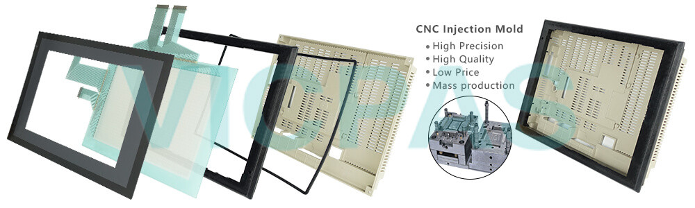 Omron NS10 series HMI NS10-TV00B-ECV2 Touch Panel,Protective Cover and Display Repair Kit