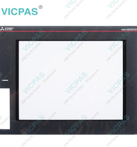 Mitsubishi GT2104-PMBLS HMI Touch Panel Front Overlay
