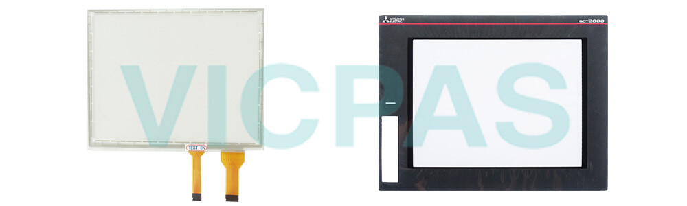 Mitsubishi GT27 series HMI GT2708-STBA-GF Touch Screen Monitor Front overlay Repair Kit