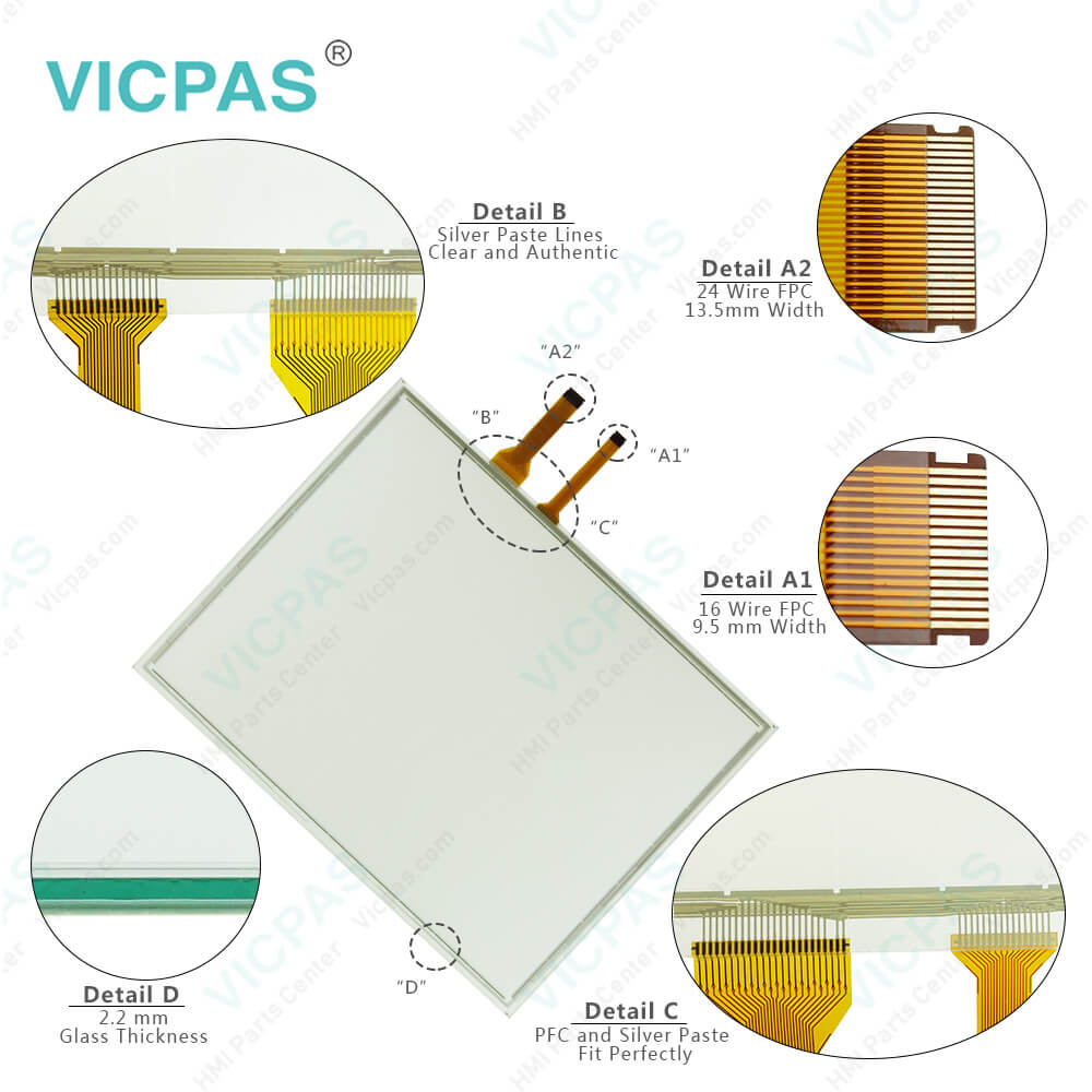 GT2715-XTBA-GF Touch Screen Protective Film Repair | GOT2000 Series | VICPAS