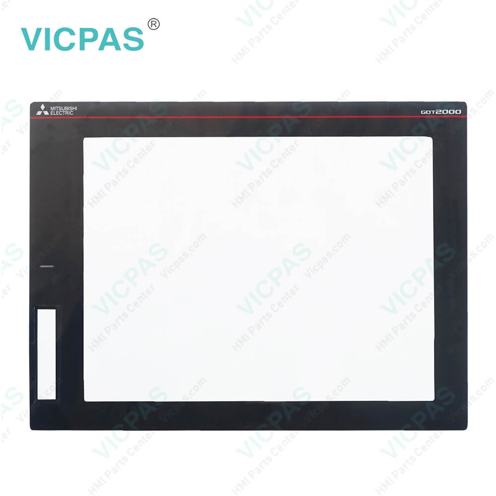 Mitsubishi GT25F-12ESGS HMI Touch Panel Front Overlay | GOT2000