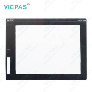 Mitsubishi GT25F-12ESGS HMI Touch Panel Front Overlay