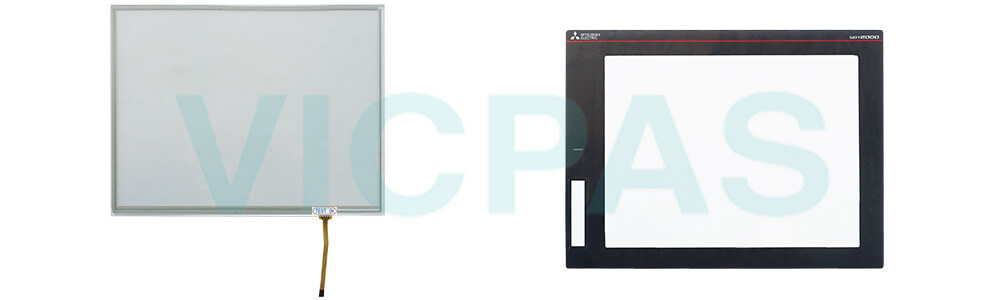 Mitsubishi GT25 Open Frame series HMI GT2512F-STND MMI Touch Screen Front overlay Repair Kit