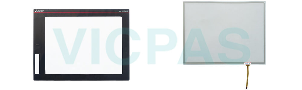 Mitsubishi GT25 series HMI GT2512-STBA-GF Front overlay Touch Screen Tablet Repair Kit