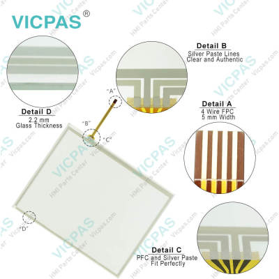GT2510-VTWA GT2510-VTWD GT2510-VTBA-GF Touch Screen Panel Glass Repair