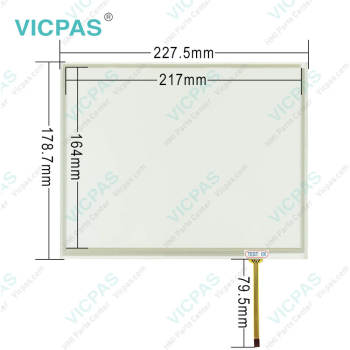 Touch panel screen for GT2310-VTBA touch panel membrane touch sensor glass replacement repair