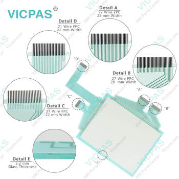 DMC TP-3137S1 Touch Screen Panel Replacement Part
