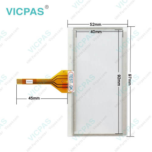 Touch screen panel for GT1020-LBDW touch panel membrane touch sensor glass replacement repair