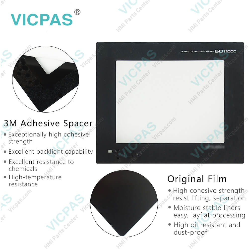 Screen Film 1-Year Warranty for MITSUBISHI GT1155-QSBD-C Touch Screen Glass 