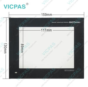Mitsubishi GT1155-QTBD HMI Touch Panel Front Overlay