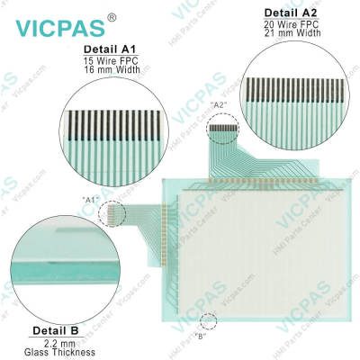 Mitsubishi GT1155-QSBDQ Touch Glass Protective Film