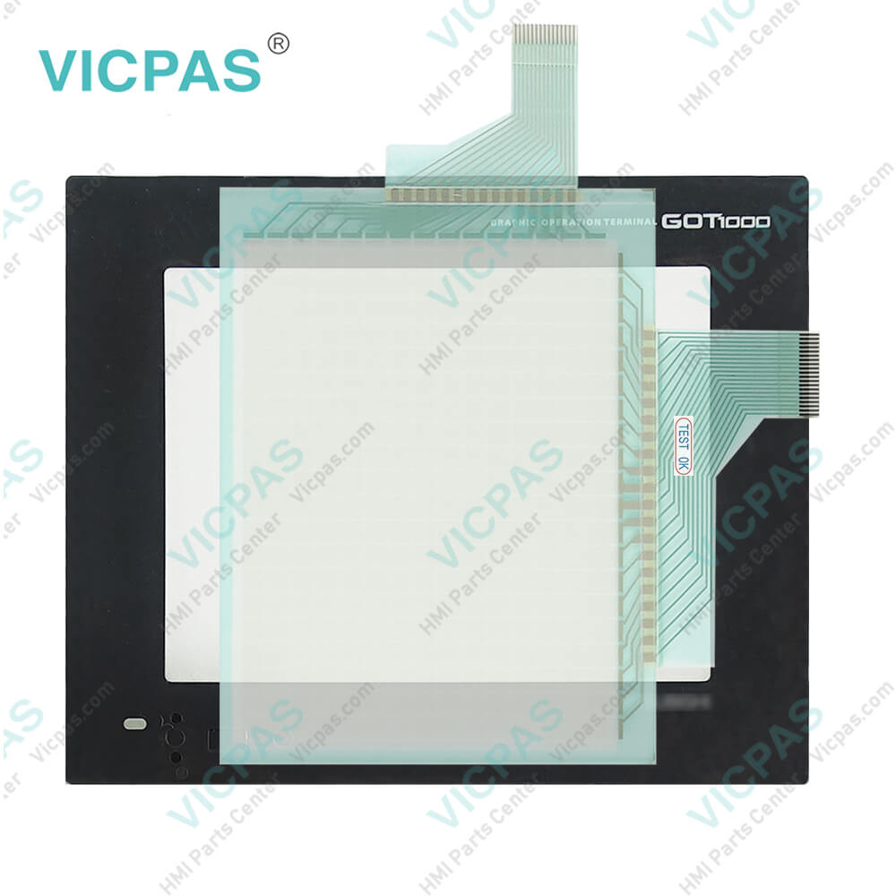 Mitsubishi GT1055-QSBD HMI Touch Panel Front Overlay | Mitsubishi