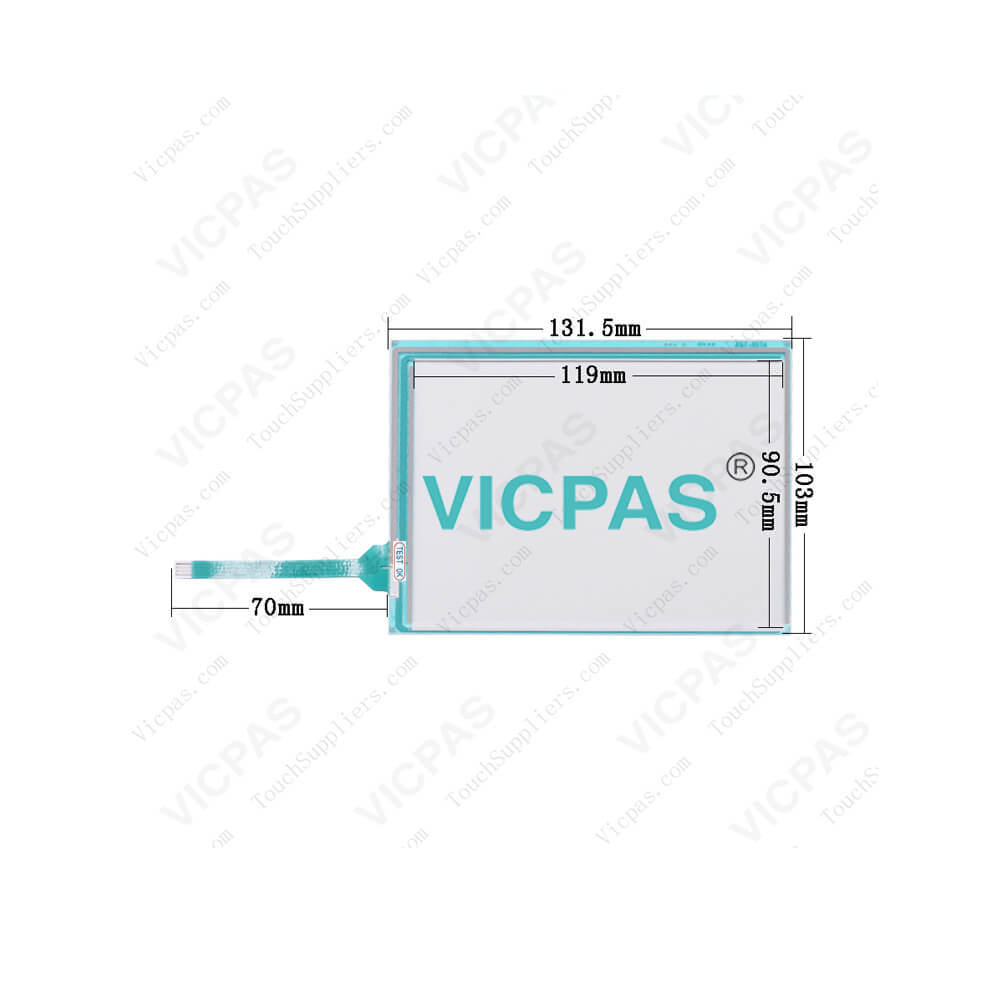Mitsubishi GT1450-QMBD HMI Touch Panel Front Overlay