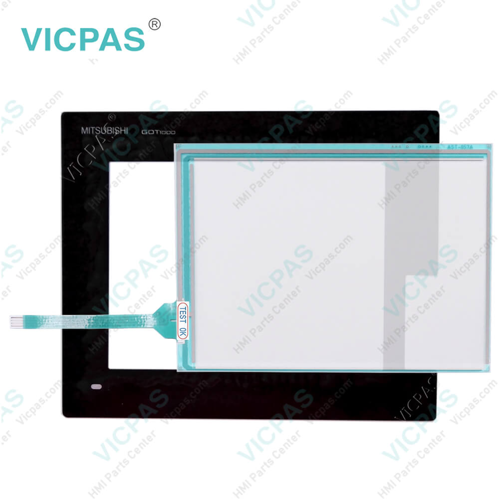 Mitsubishi GT1450-QMBDE HMI Touch Panel Front Overlay | Mitsubishi GOT1000  Series | VICPAS