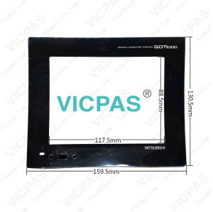 Mitsubishi GT1555-QSBD HMI Touch Panel Front Overlay