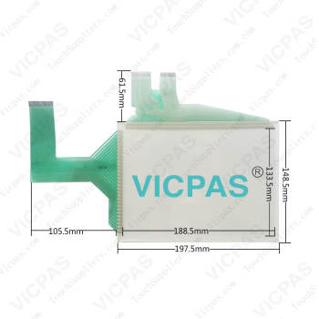 Touch screen for GT1565-VTBD touch panel membrane touch sensor glass replacement repair