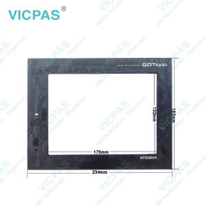 Mitsubishi GT1562-VNBD Front Overlay Touch Membrane
