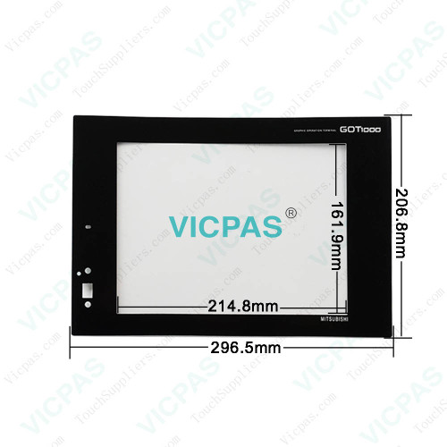 Mitsubishi GT1575-VTBD Front Overlay Touch Membrane