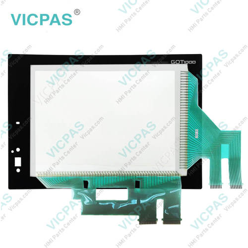 Mitsubishi GT1575-STBD Front Overlay Touch Membrane