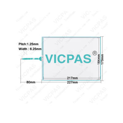 Mitsubishi GT15-75QBUSL Touch Glass Protective Film