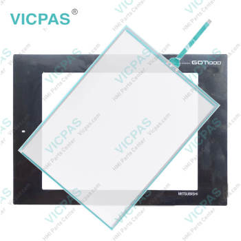 Mitsubishi GT15-75QBUS2L Front Overlay Touch Membrane