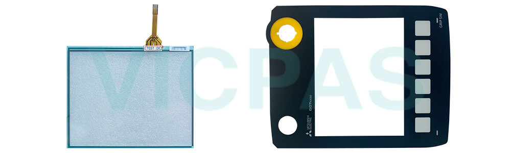 Mitsubishi Handy GOT series HMI GT1450HS-QMBDE MMI Touch Screen Front overlay Repair Kit