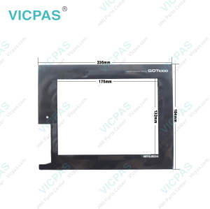 Touch screen for GT1665-STBD touch panel membrane touch sensor glass replacement repair