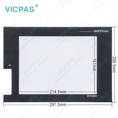 Mitsubishi GT1675M-STBA Front Overlay Touch Membrane