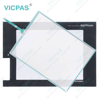 Mitsubishi GT1675M-STBA Front Overlay Touch Membrane