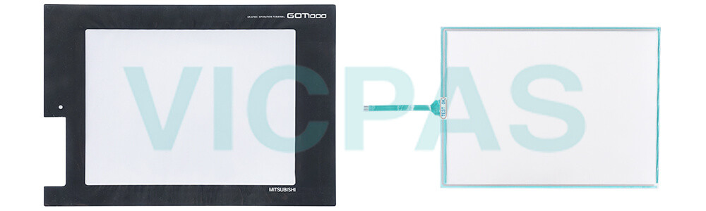 Mitsubishi GT16 series HMI GT1675-VNBA MMI Touch Screen Front overlay Repair Kit