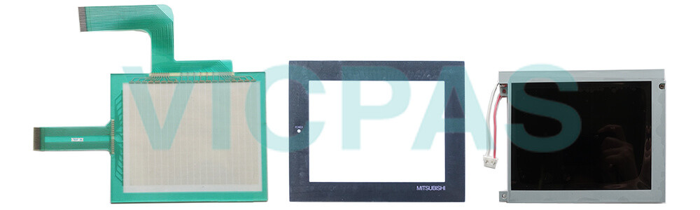 Mitsubishi A953GOT series HMI A953GOT-LBD-M3-H Touch panel Front overlay LCD Screen Repair Kit