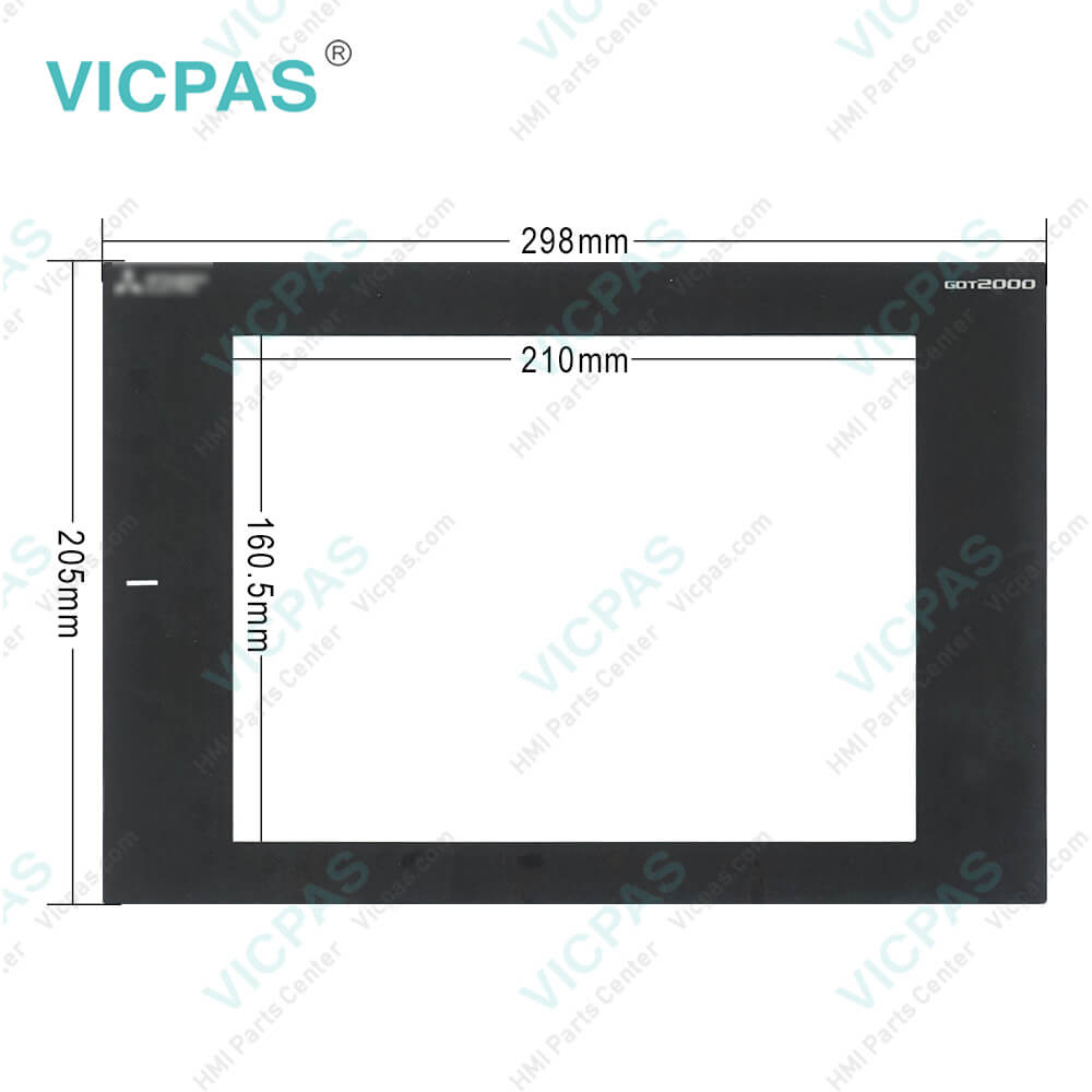 Mitsubishi GT2510-VTWA Touch Membrane Repair | GOT2000 Series | VICPAS