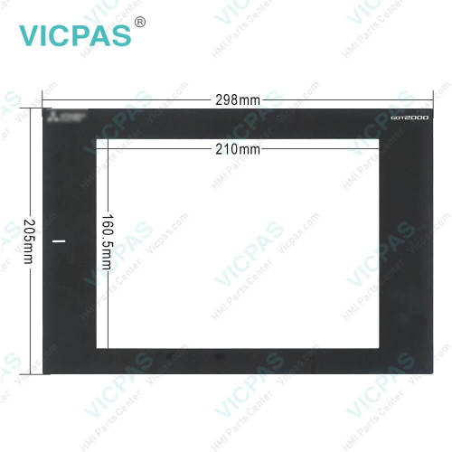 GT2510-VTBA-GF Mitsubishi Touch Screen Glass Repair