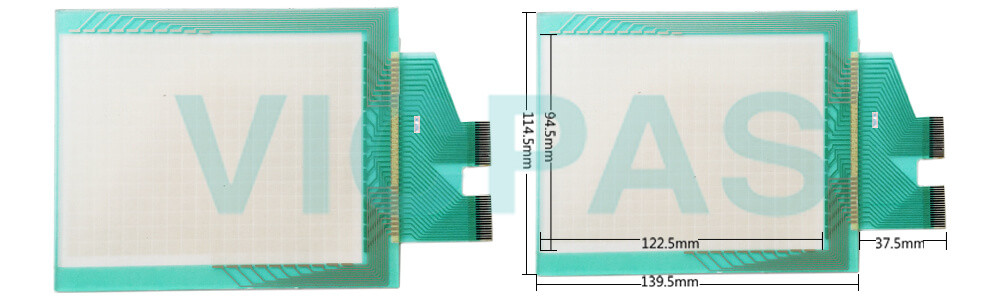 Mitsubishi A850GOT series HMI A850GOT-LWBD-M3 Front overlay Touch Screen Tablet Repair Kit