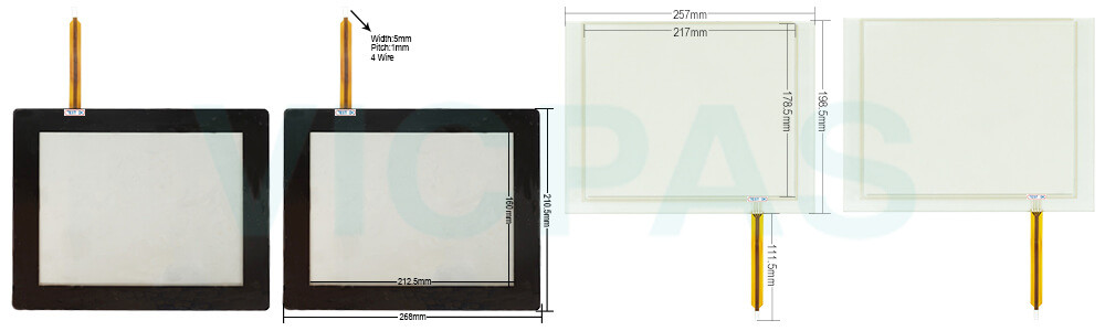 Red Lion Graphite G10 series HMI G10C1000 Touch Screen Panel Repair Kit